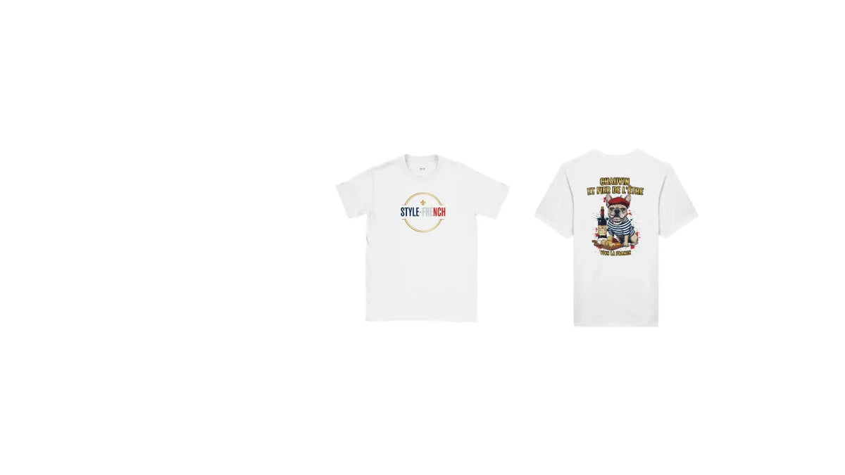 T-shirt Homme Chauvin et Fier de l'Être - Classique Ras du Cou Gildan 64000