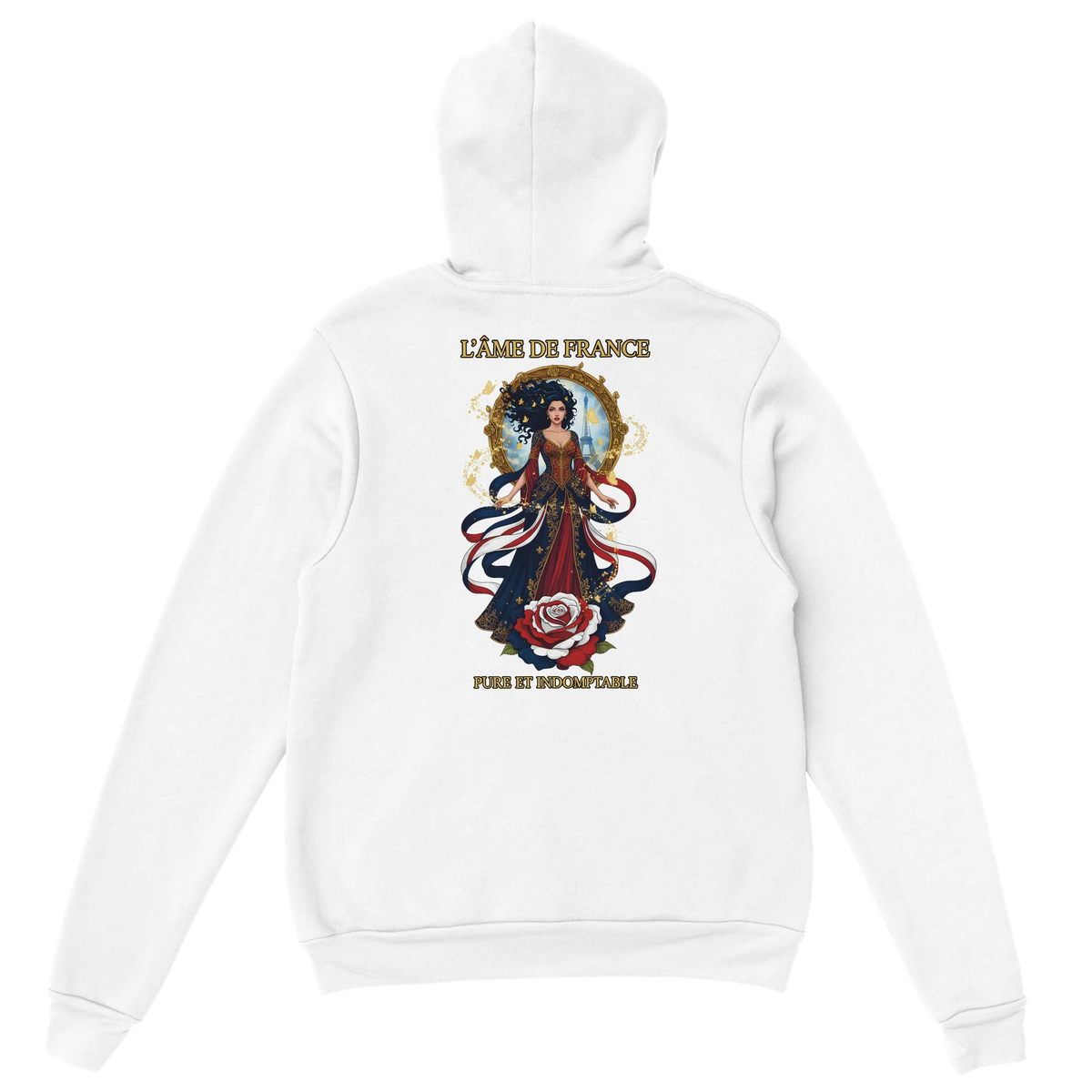 Sweat à capuche femme L'âme de France - Confort premium et style élégant