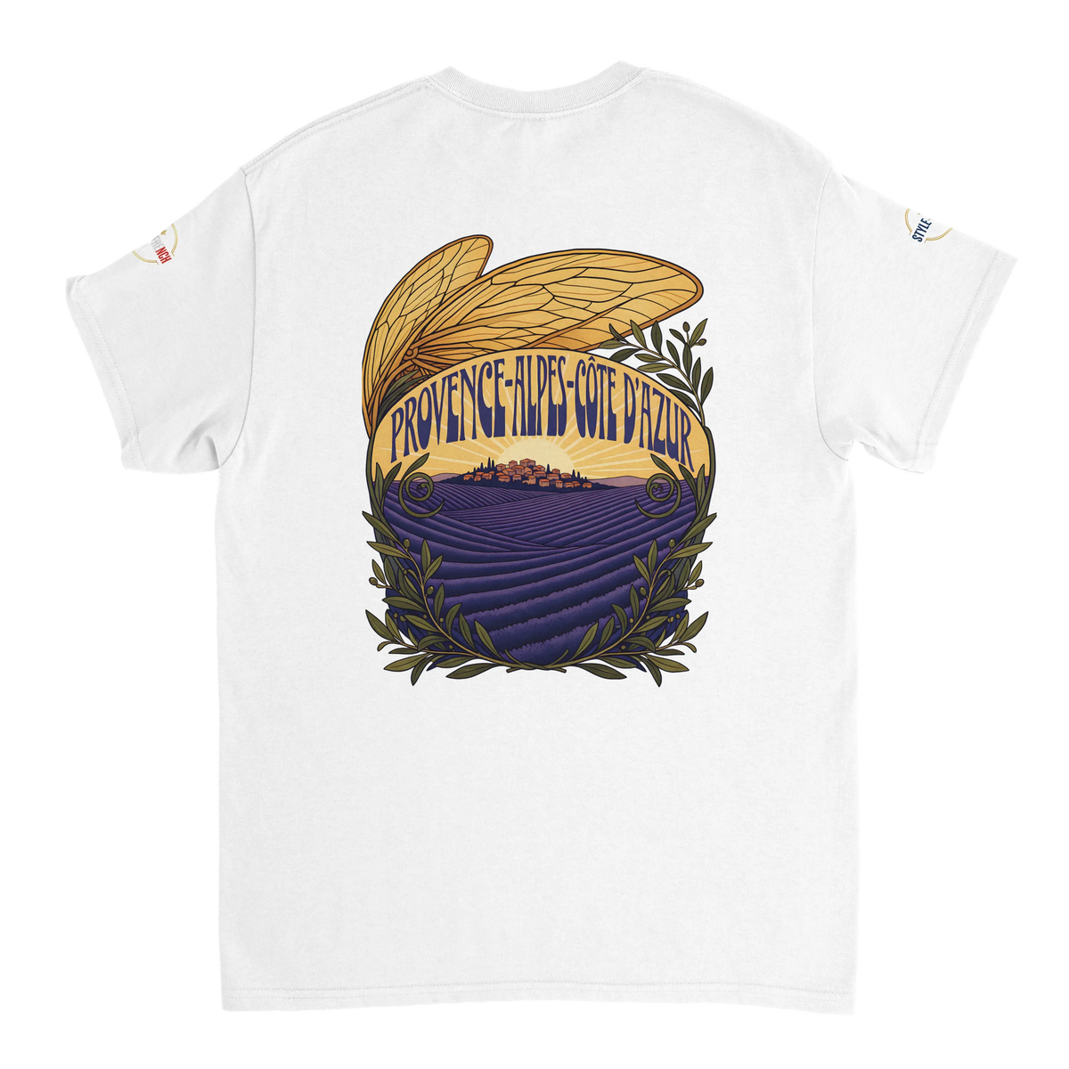 T-Shirt Unisexe Provence-Alpes-Côte d'Azur – Coton Épais Premium