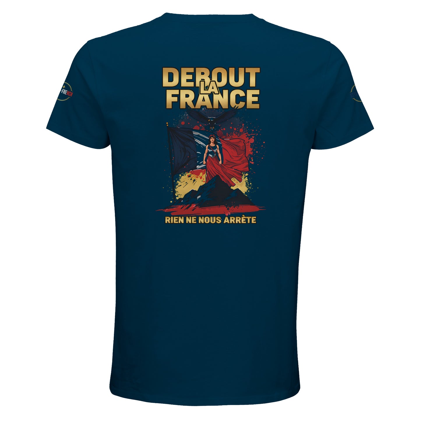 T-shirt Femme Debout la France – 100% Coton Bio
