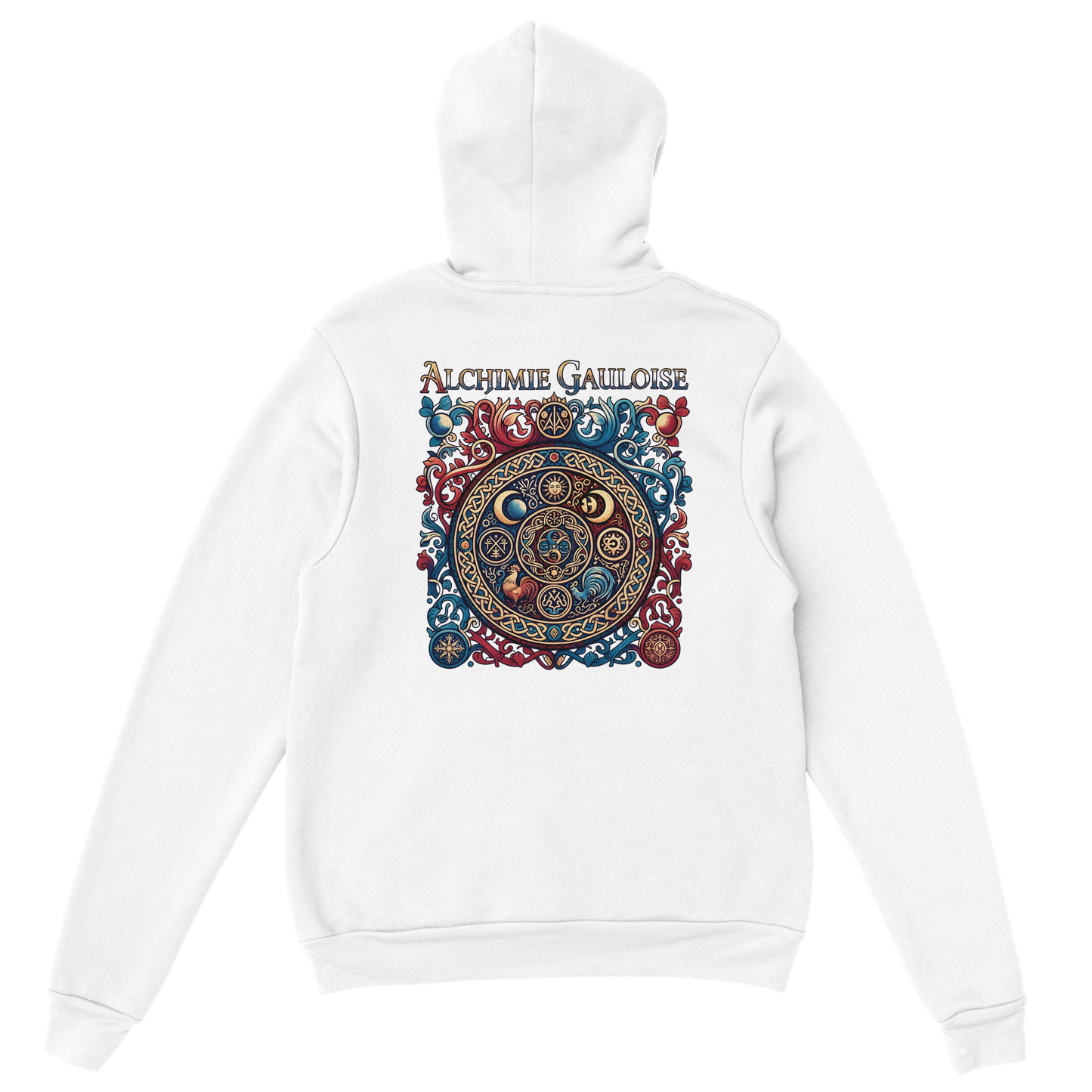 Sweat à capuche homme Alchimie Gauloise – Hoodie premium en coton mélangé