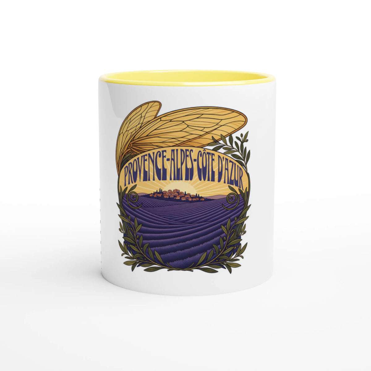 Mug en céramique Provence- alpes- cote- d'azur de 325 ml (11 oz)