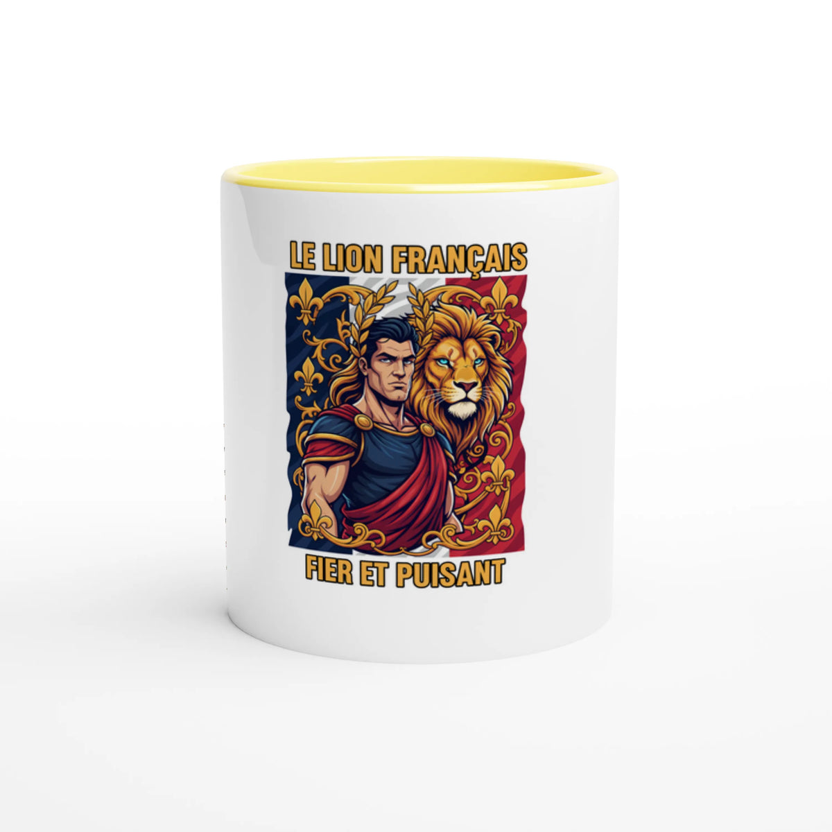 Mug en céramique lion fort de 325 ml (11 oz)