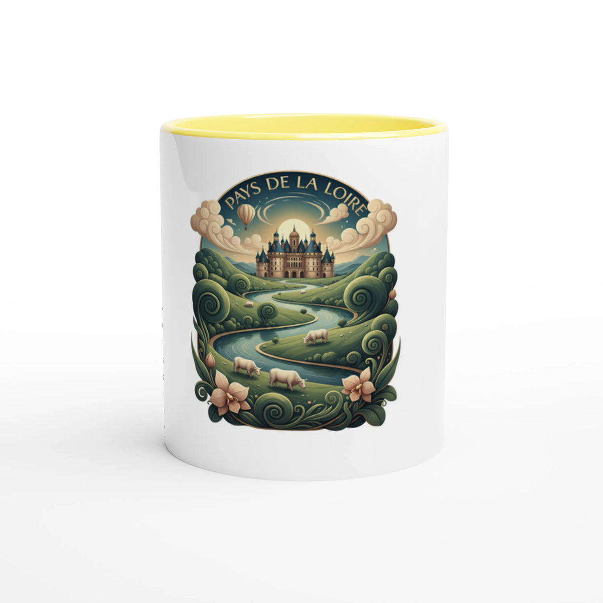 Mug en céramique pays de la Loire de 325 ml (11 oz)
