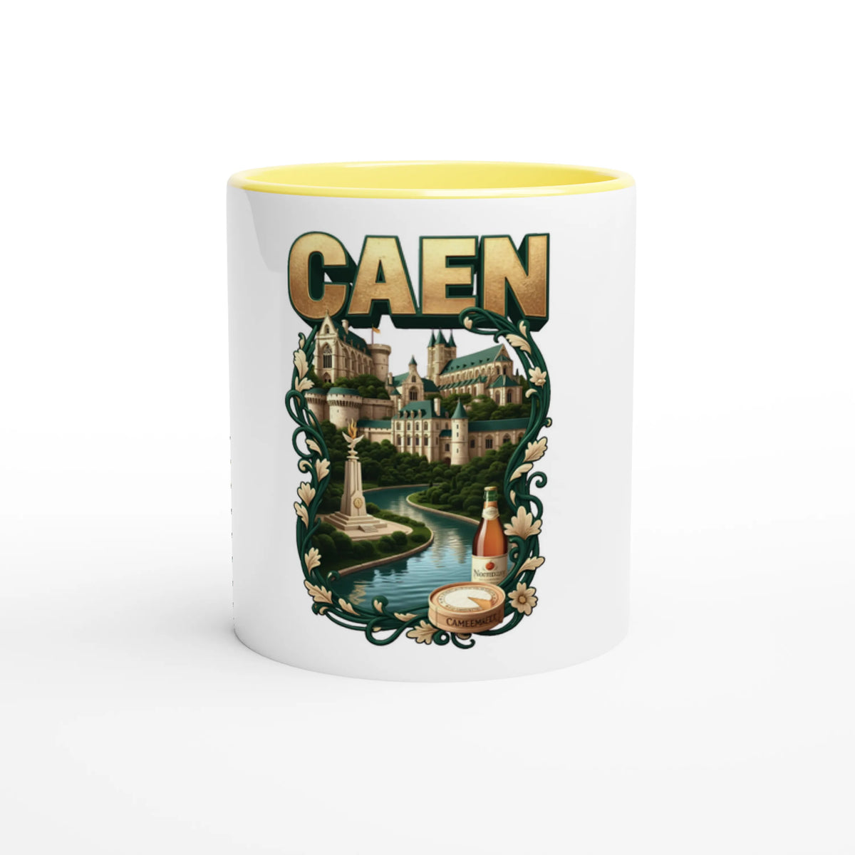 Mug en céramique Caen ville de France de 325 ml (11 oz)