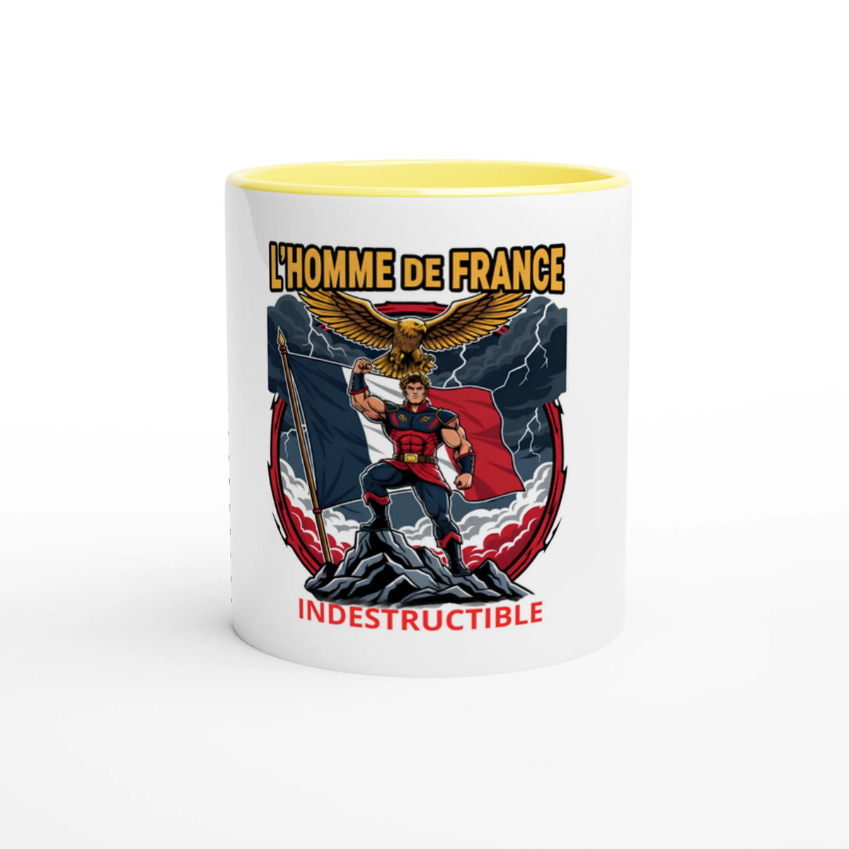 Mug en céramique homme de France style-french de 325 ml (11 oz)