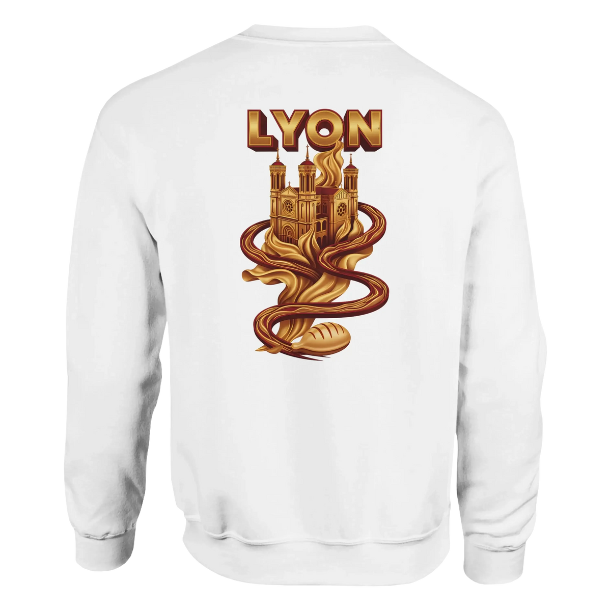 sweat-shirt unisexe confort premium Lyon