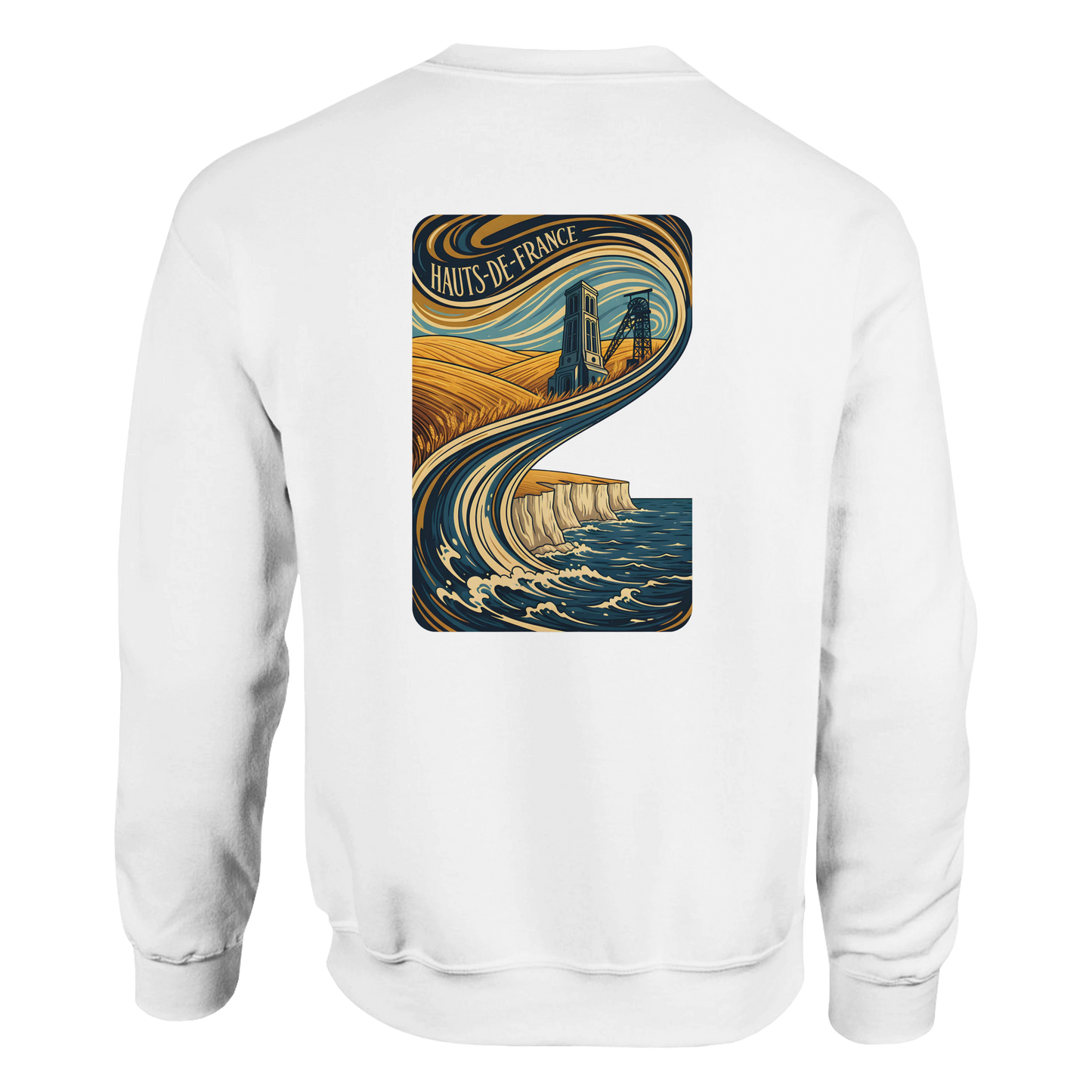 Sweat-shirt Unisexe Haut de France - Confort Premium et Design Classique