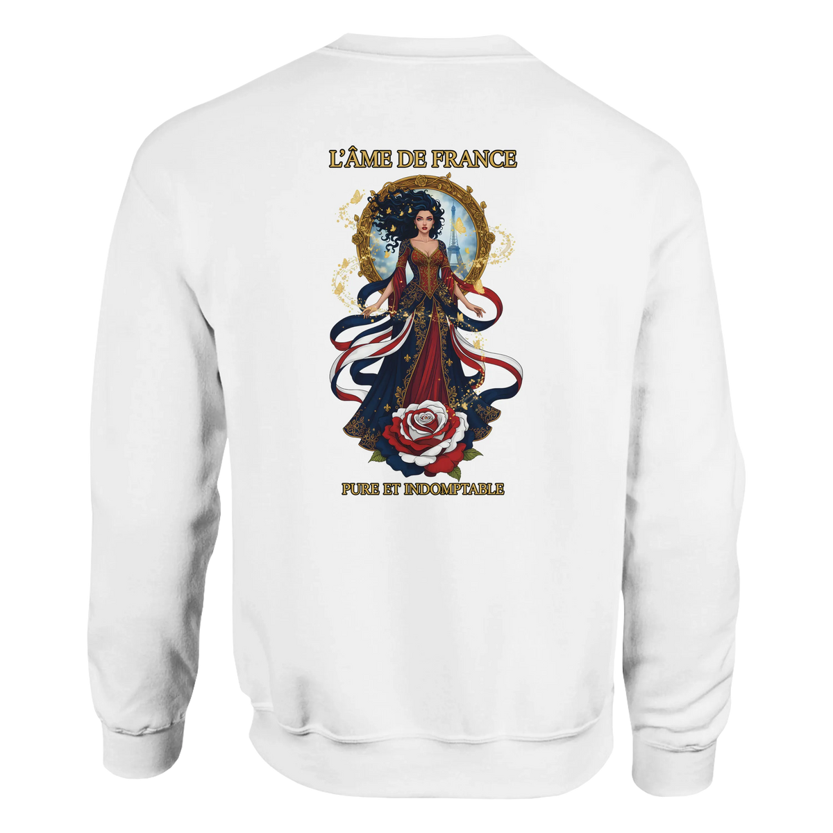Sweat-shirt Femme "L'âme de France" - Confort Supérieur
