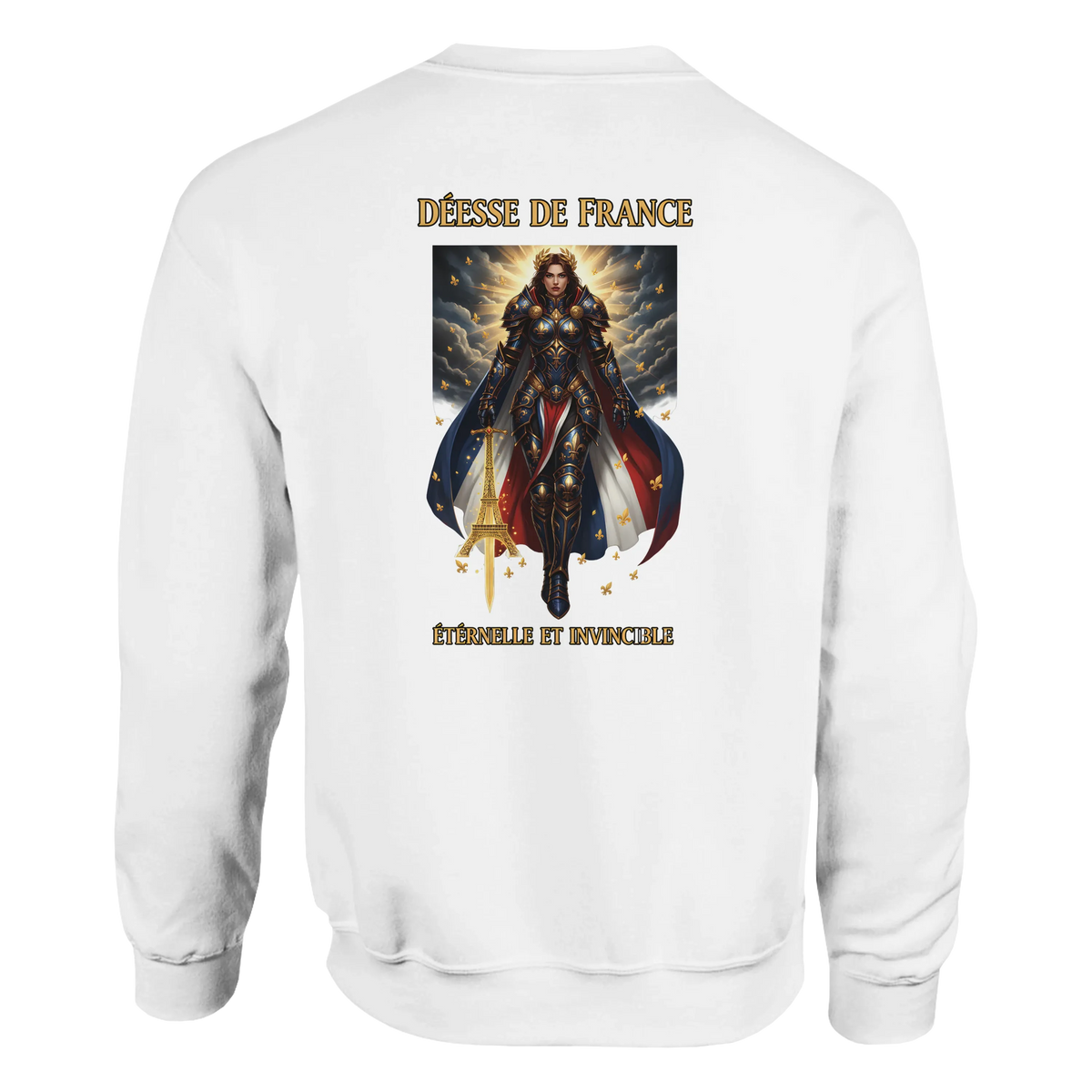 Sweat-shirt Femme Déesse de France – Confort et Style Premium