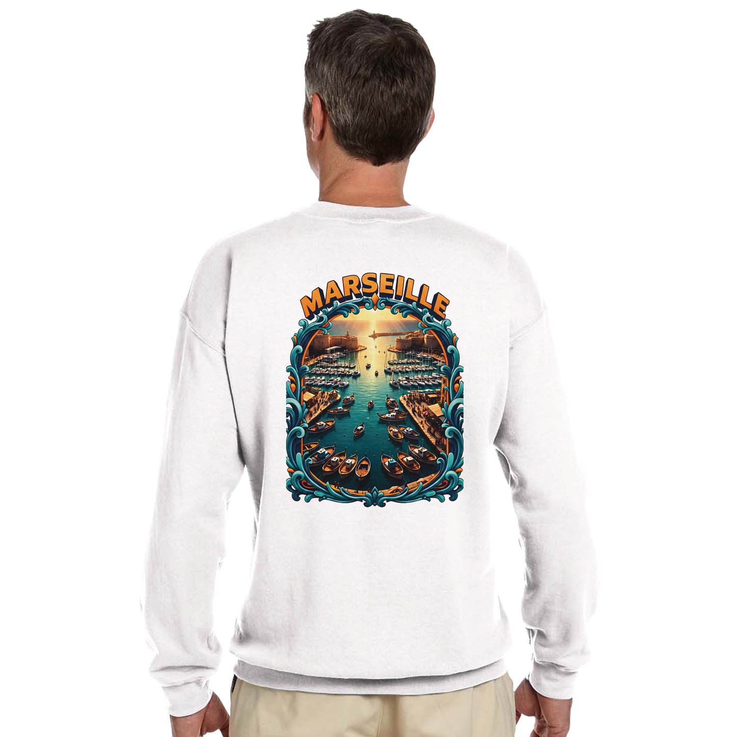 Sweat-shirt Unisexe Marseille - Confort Premium et Style Urbain
