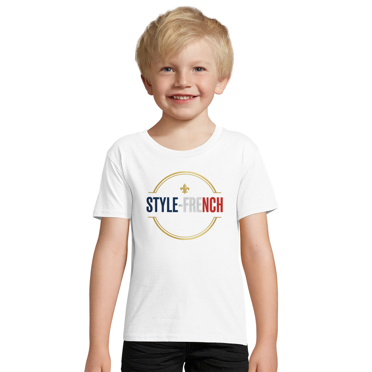 T-shirt Garçon Rock'n Français – Coton Bio Confortable