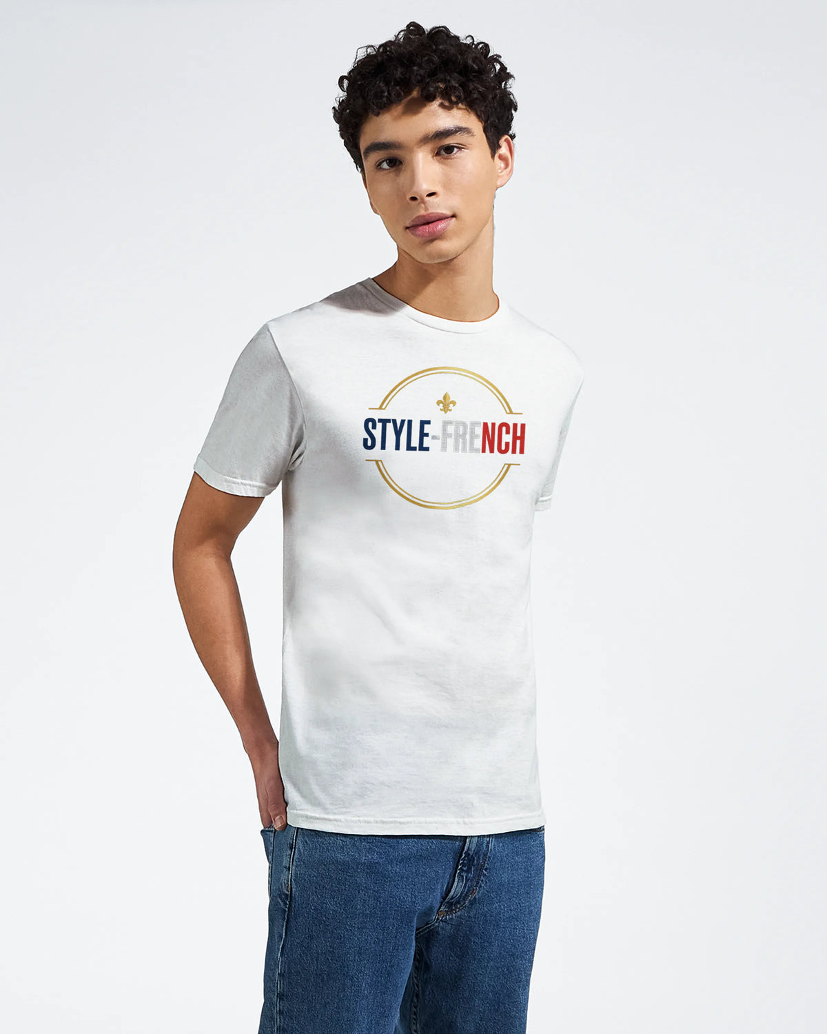 T-Shirt Unisexe Liberté Égalité Apéritif - T-Shirt Humoristique en Coton Premium