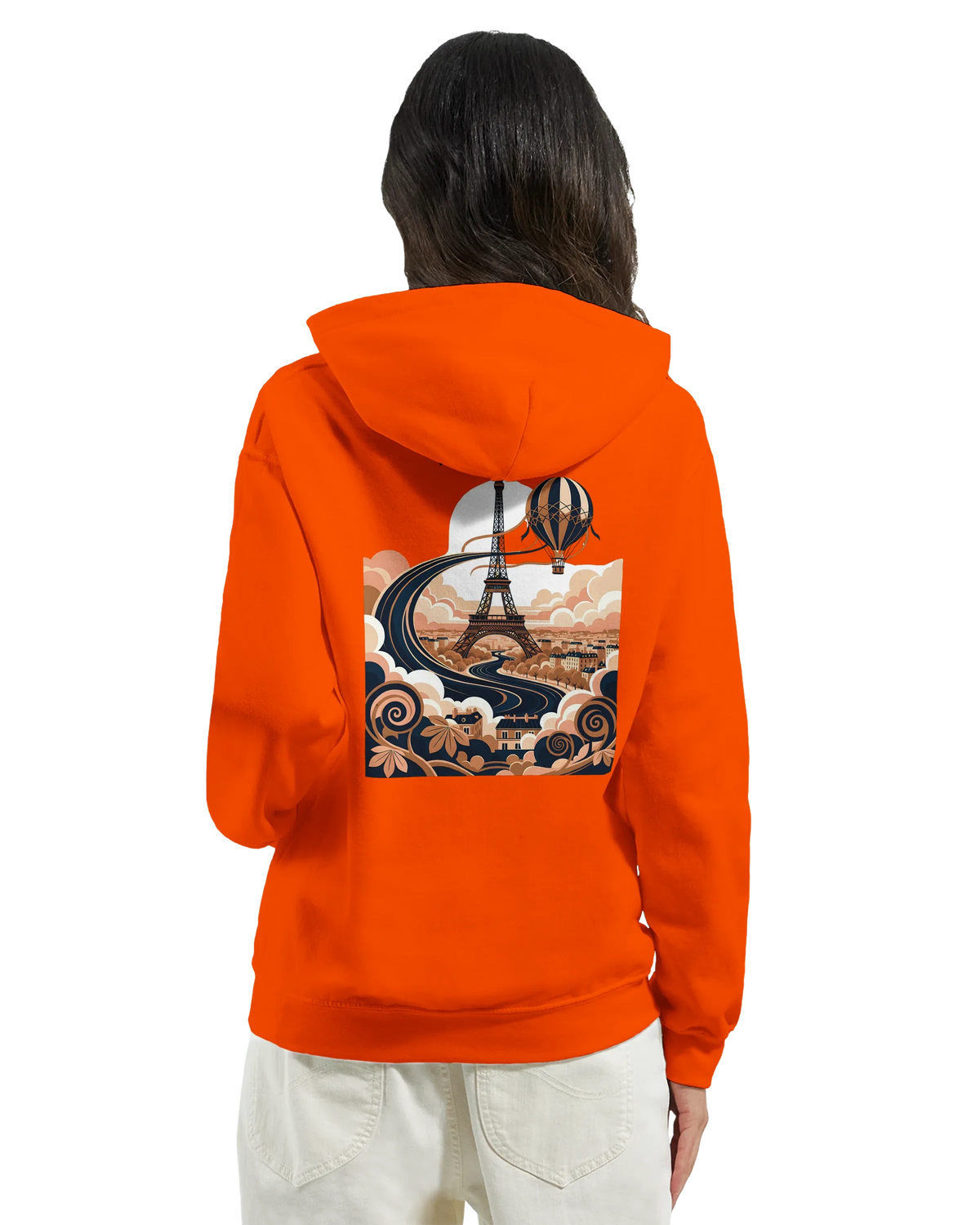 Sweat à Capuche Unisexe Île-de-France – Confort et Style Premium