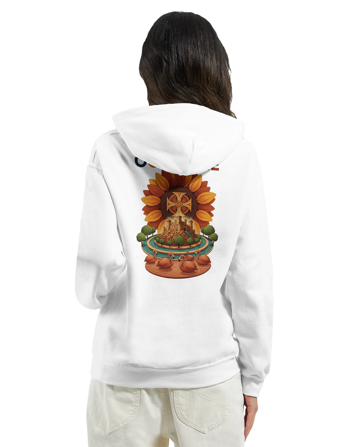 Klassischer Unisex-Kapuzenpullover Okzitanien | Gildan® 18500