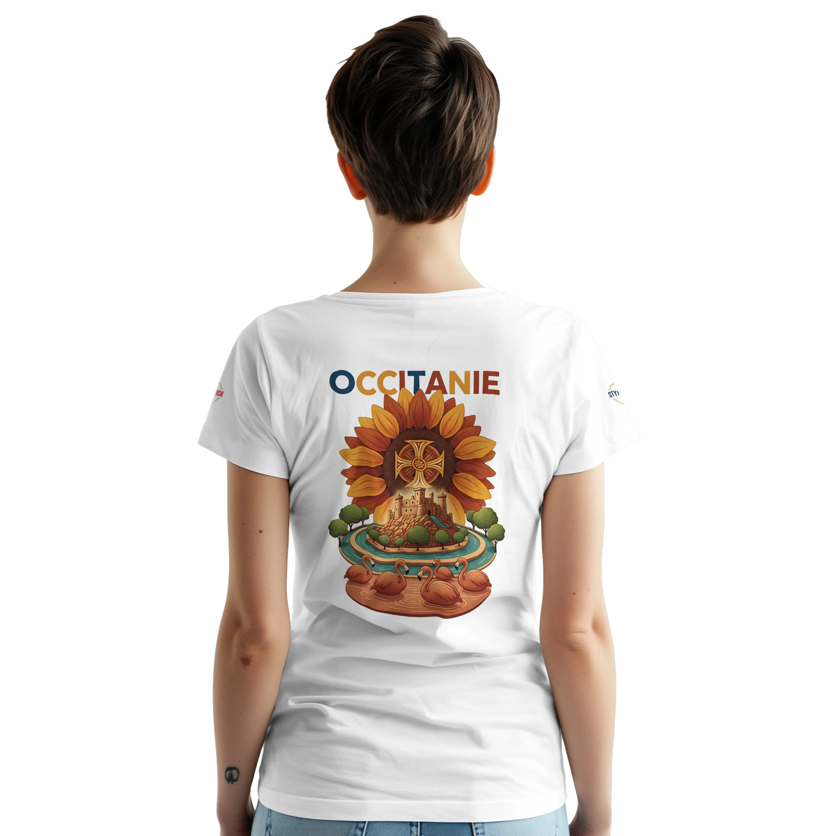 T-shirt Unisexe Occitanie – Coton Épais Premium