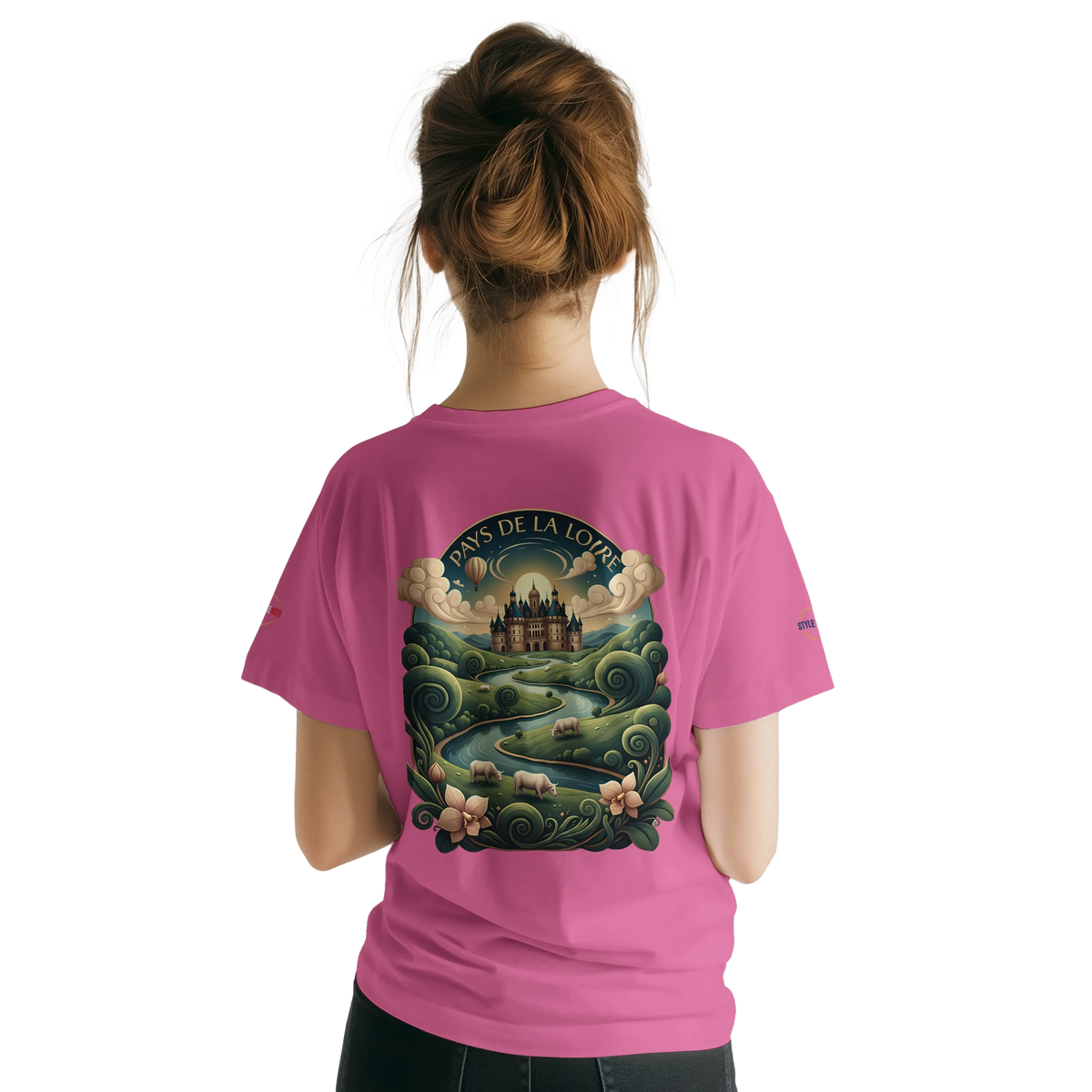 T-shirt Unisexe Pays de la Loire – Design Régional Premium