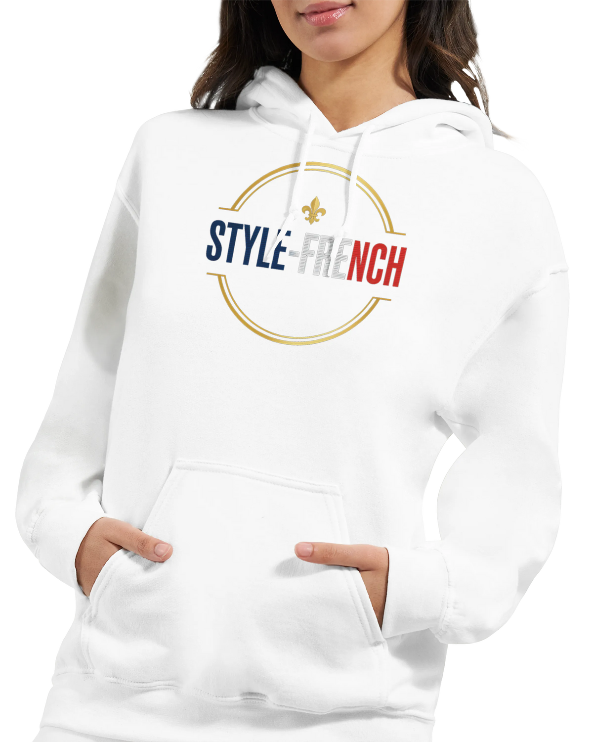 Sweat à Capuche déesse de France Douillet à Motif Unique – Confort et Style