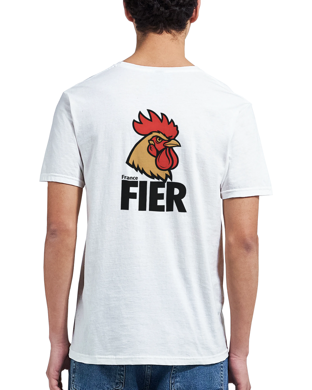 T-Shirt Homme France Fière - Premium Soft Cotton Graphic Tee