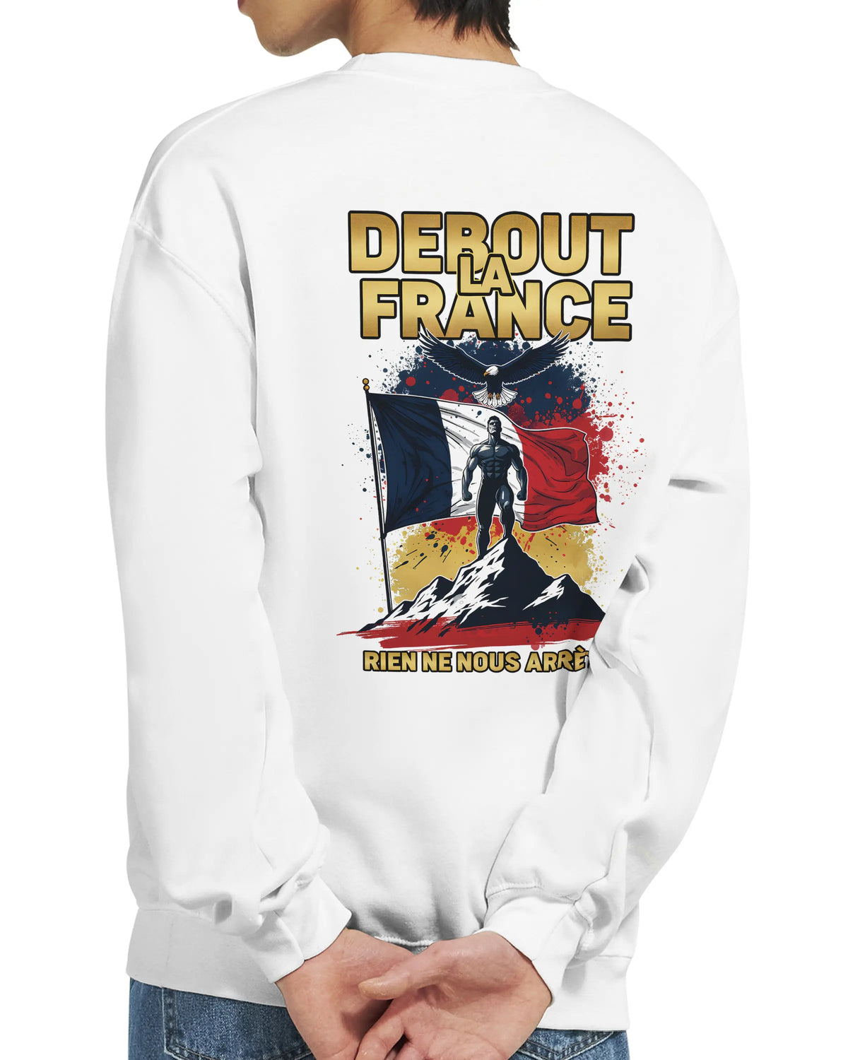 Sweat-shirt Debout La France - Confort Premium et Design Classique
