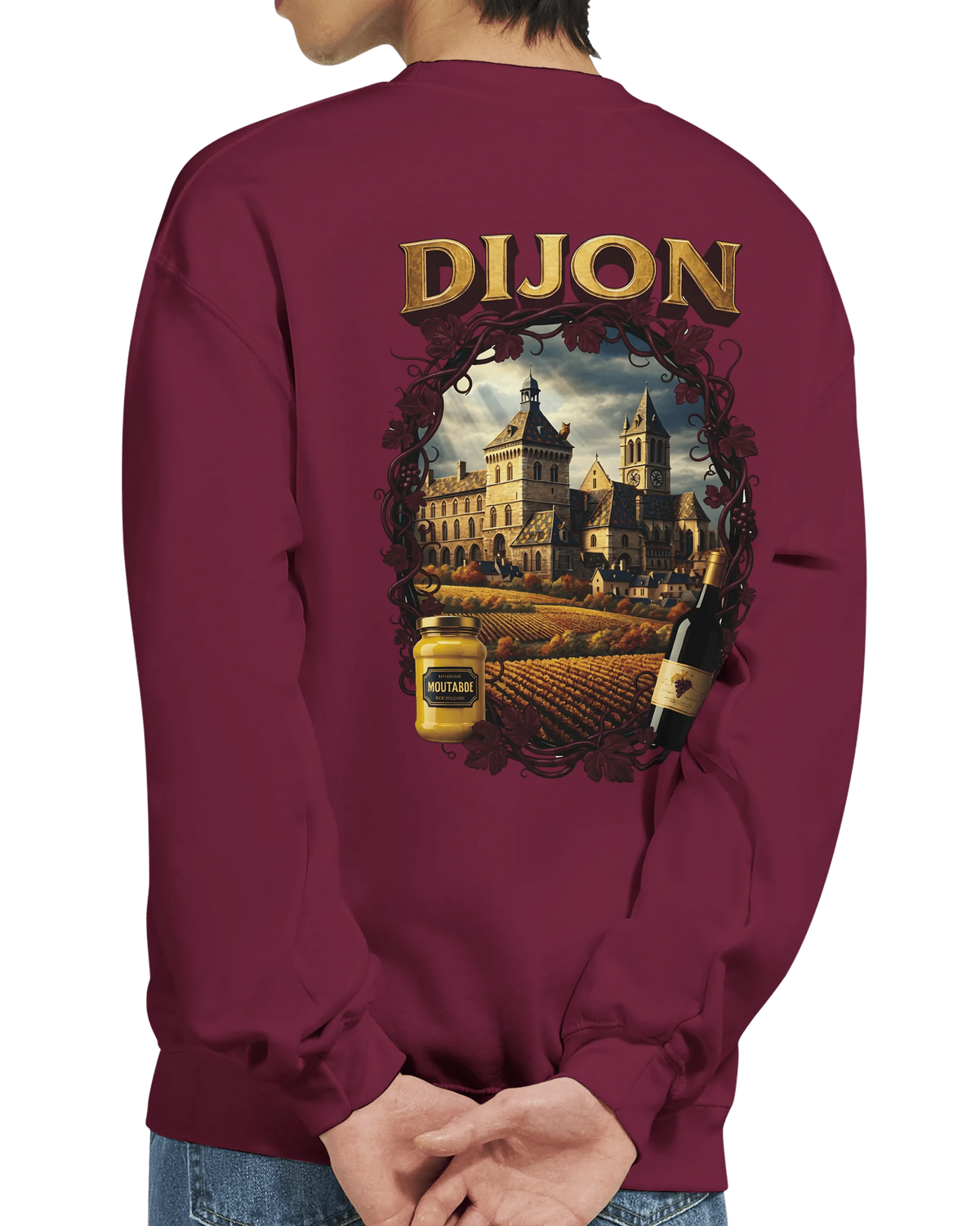 sweat-shirt unisexe confortable Dijon