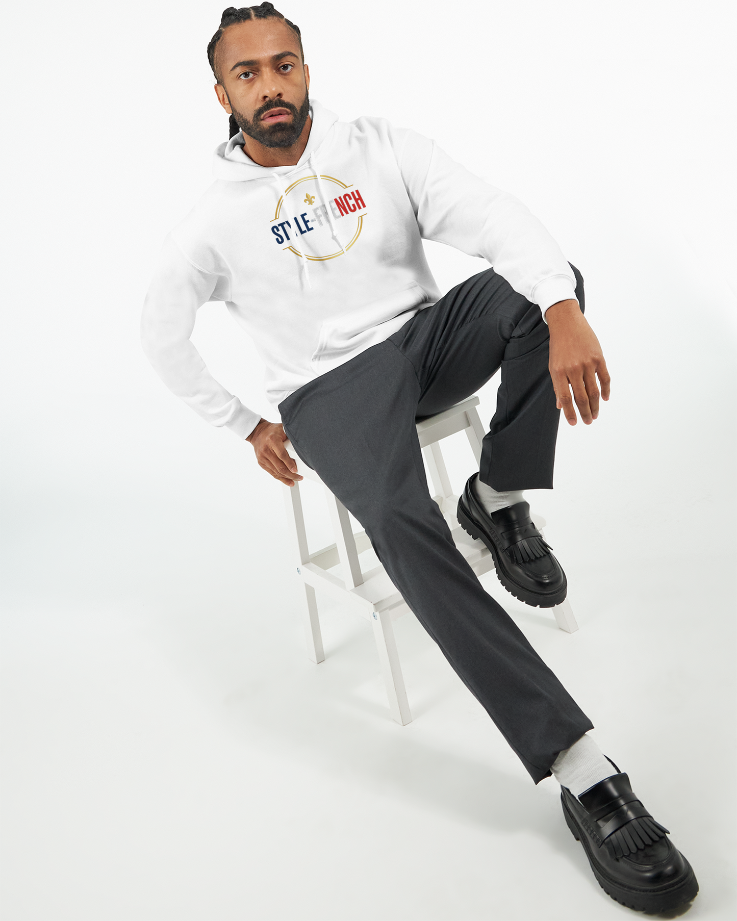 Sweat à Capuche Homme Cocorico – Confort et Style Français