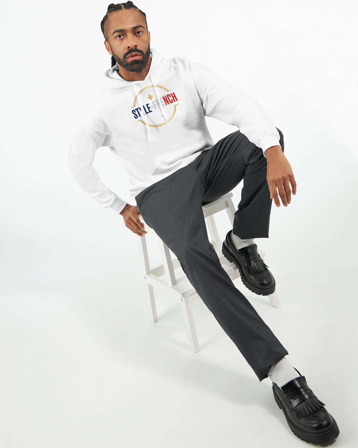 Sweat à Capuche Homme Cocorico – Confort et Style Français