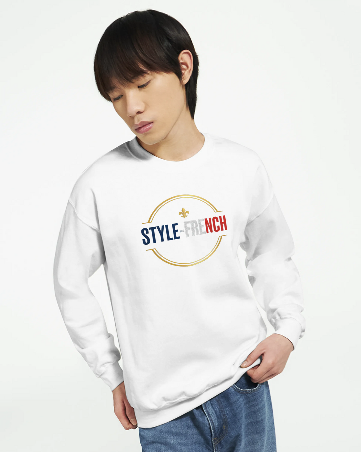 Sweat-shirt Homme 'Le Peuple Ne Lâche Rien' – Confort et Résistance