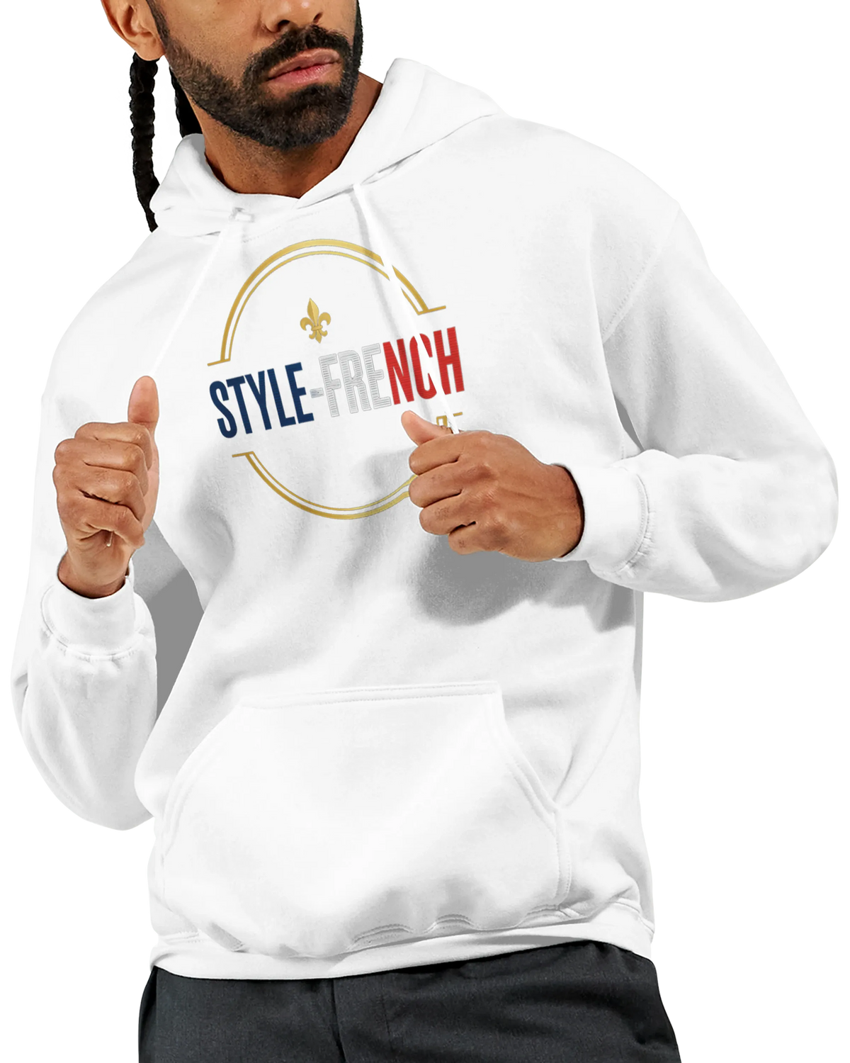 Sweat à Capuche Homme France Fière – Premium Confort et Style