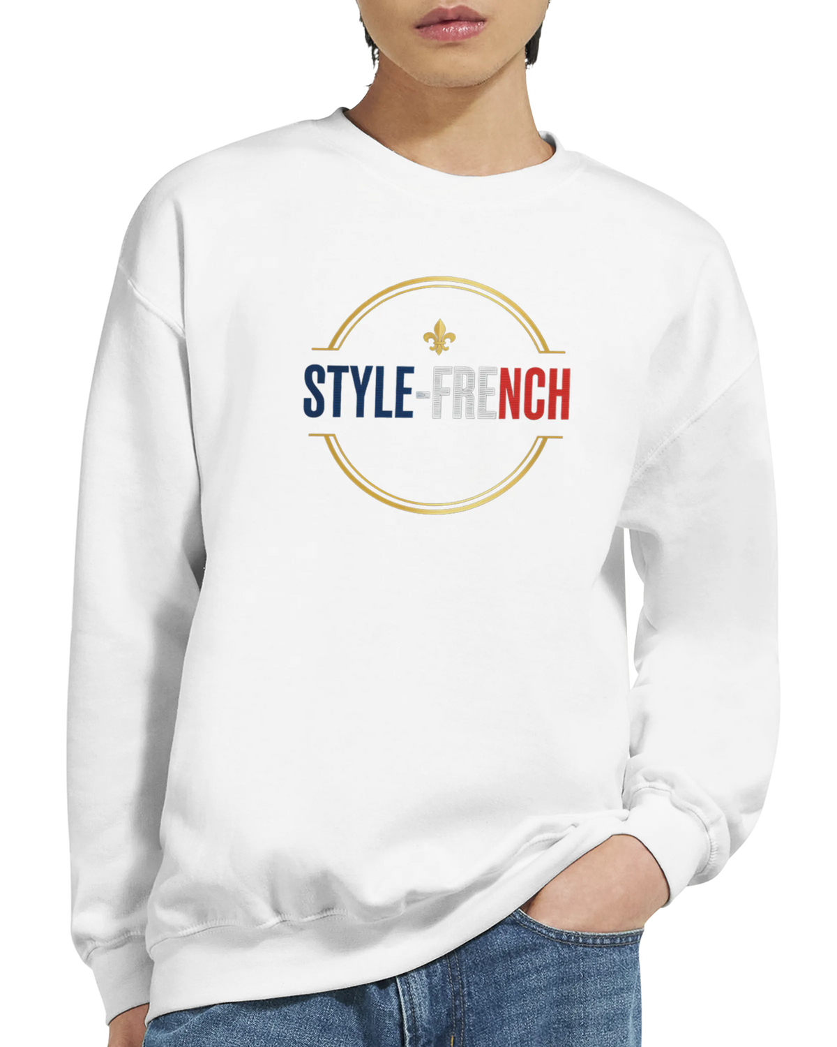 Sweat-shirt Homme France Fier
