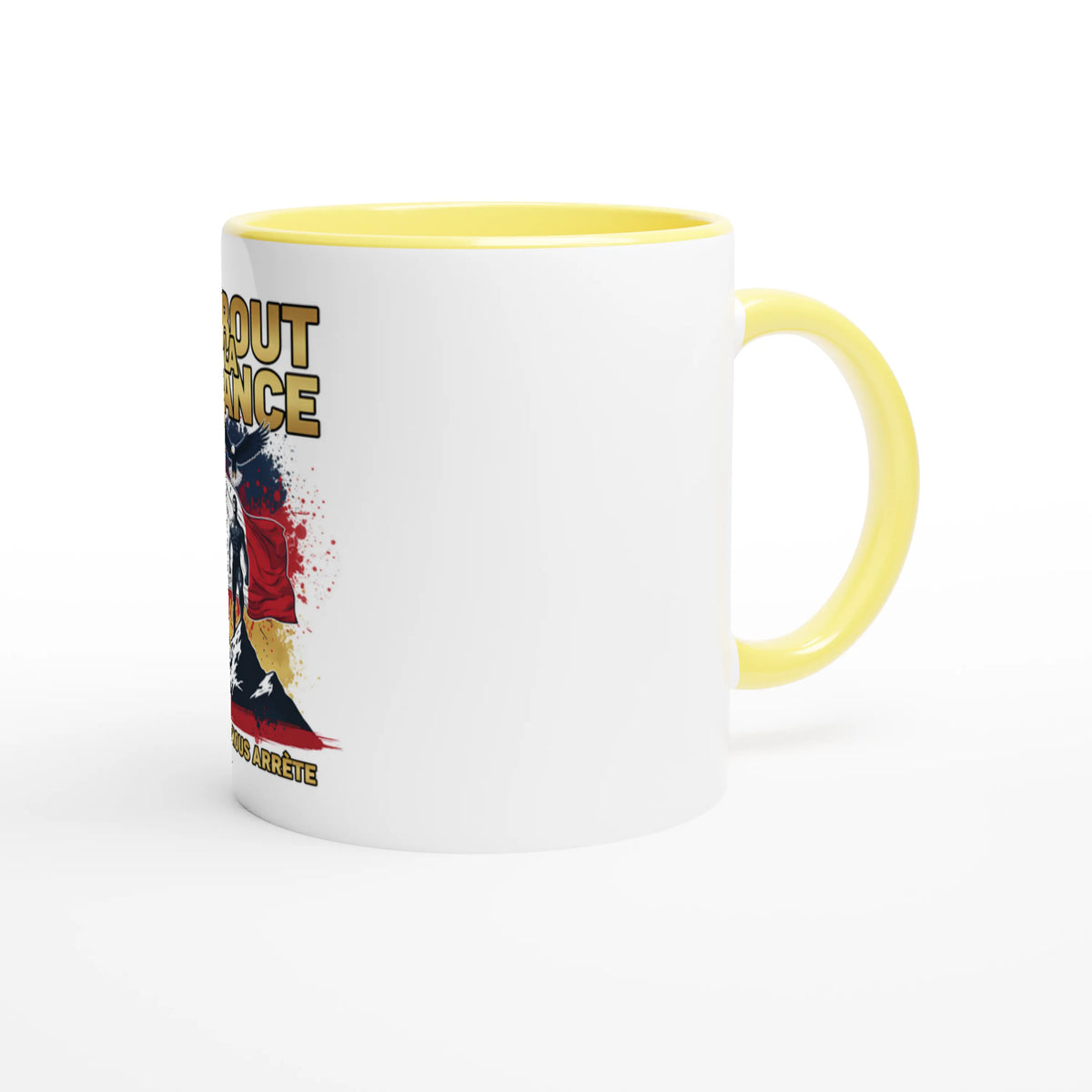 Mug en céramique debout la France de 325 ml (11 oz)