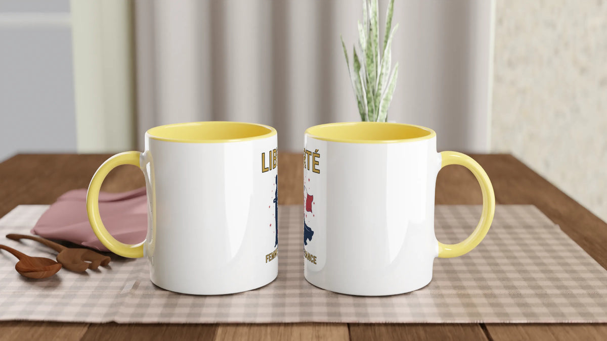 Mug en céramique liberté de 325 ml (11 oz)