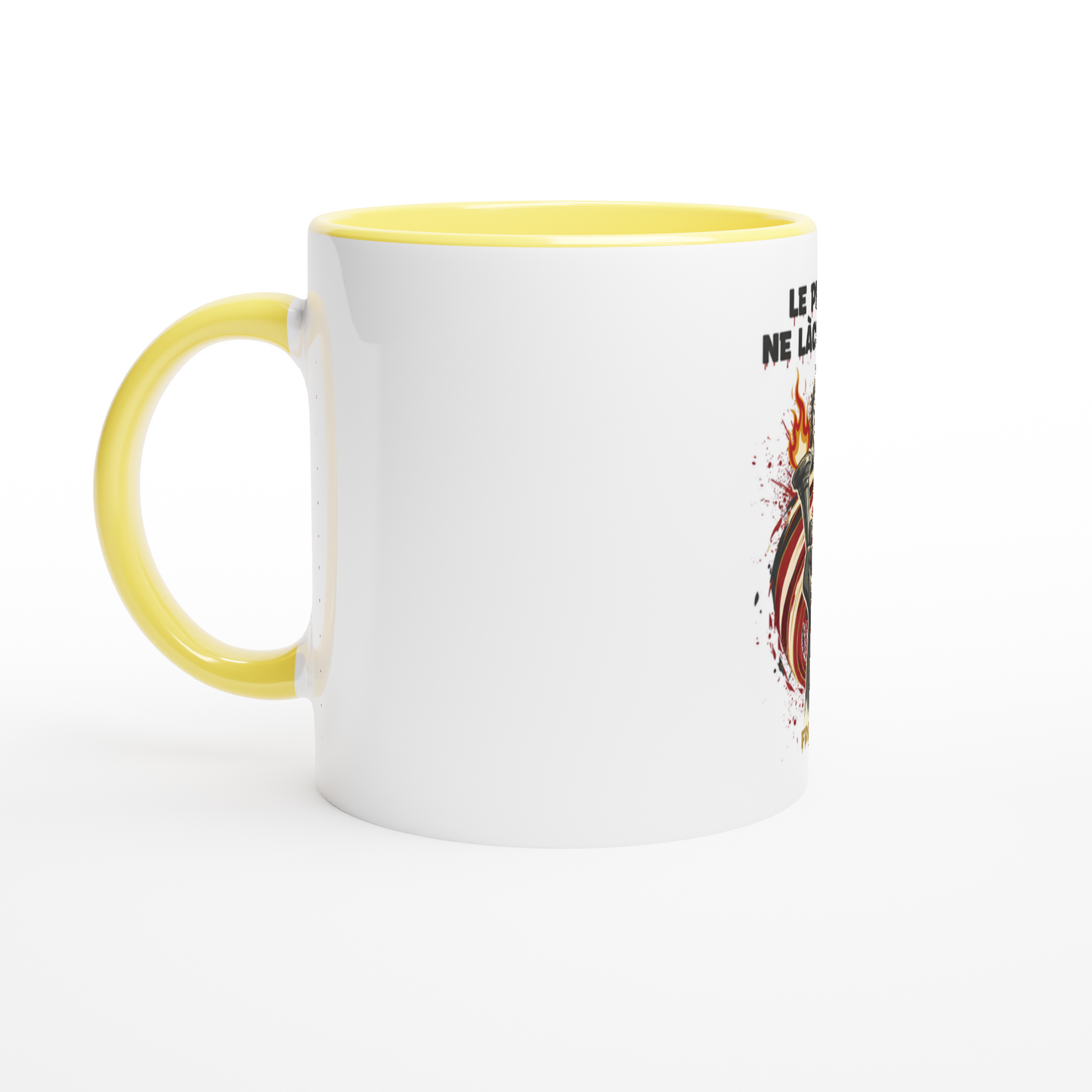 Mug en céramique le peuple lâche rien de 325 ml (11 oz)