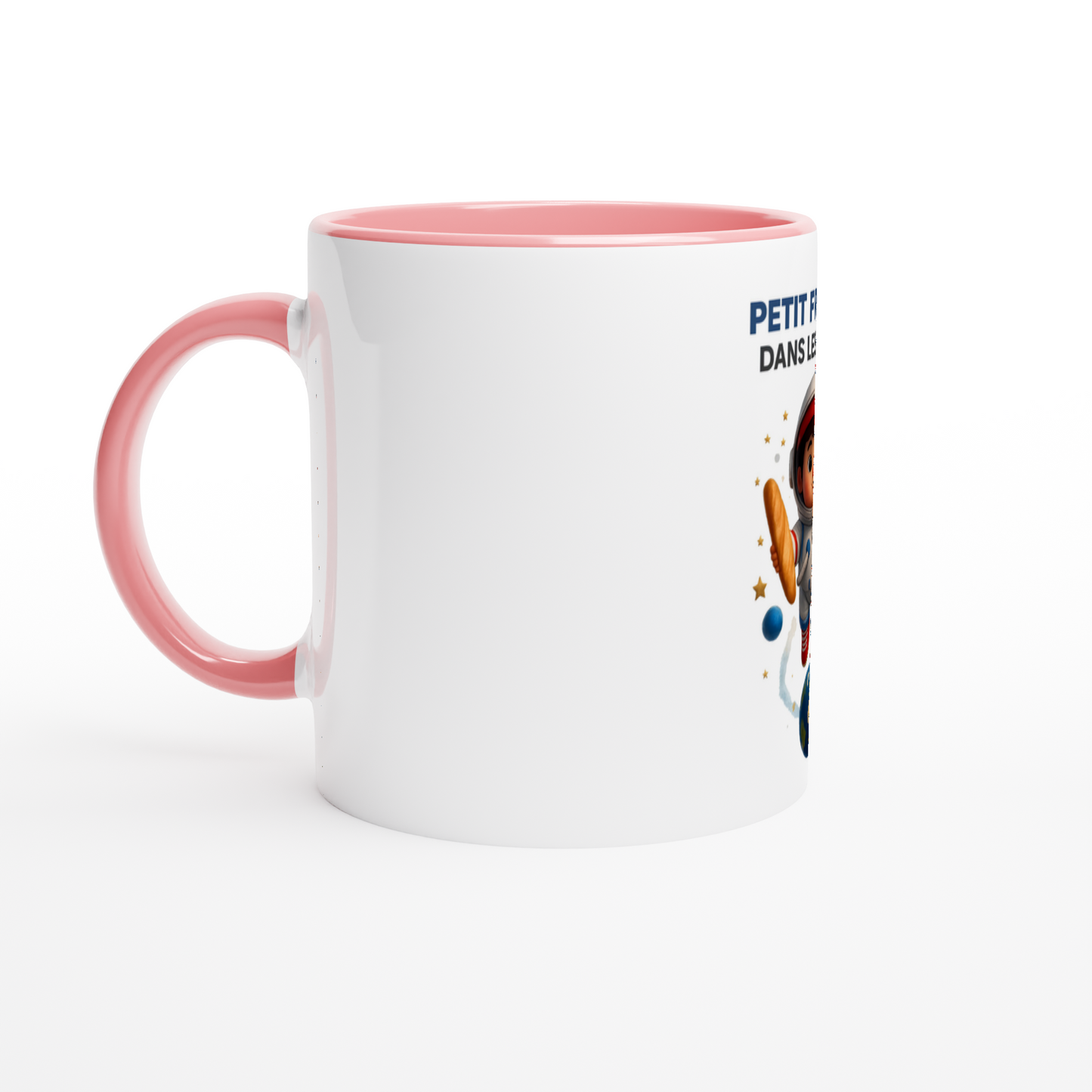 Mug en céramique petit Français dans les étoiles  de 325 ml (11 oz)