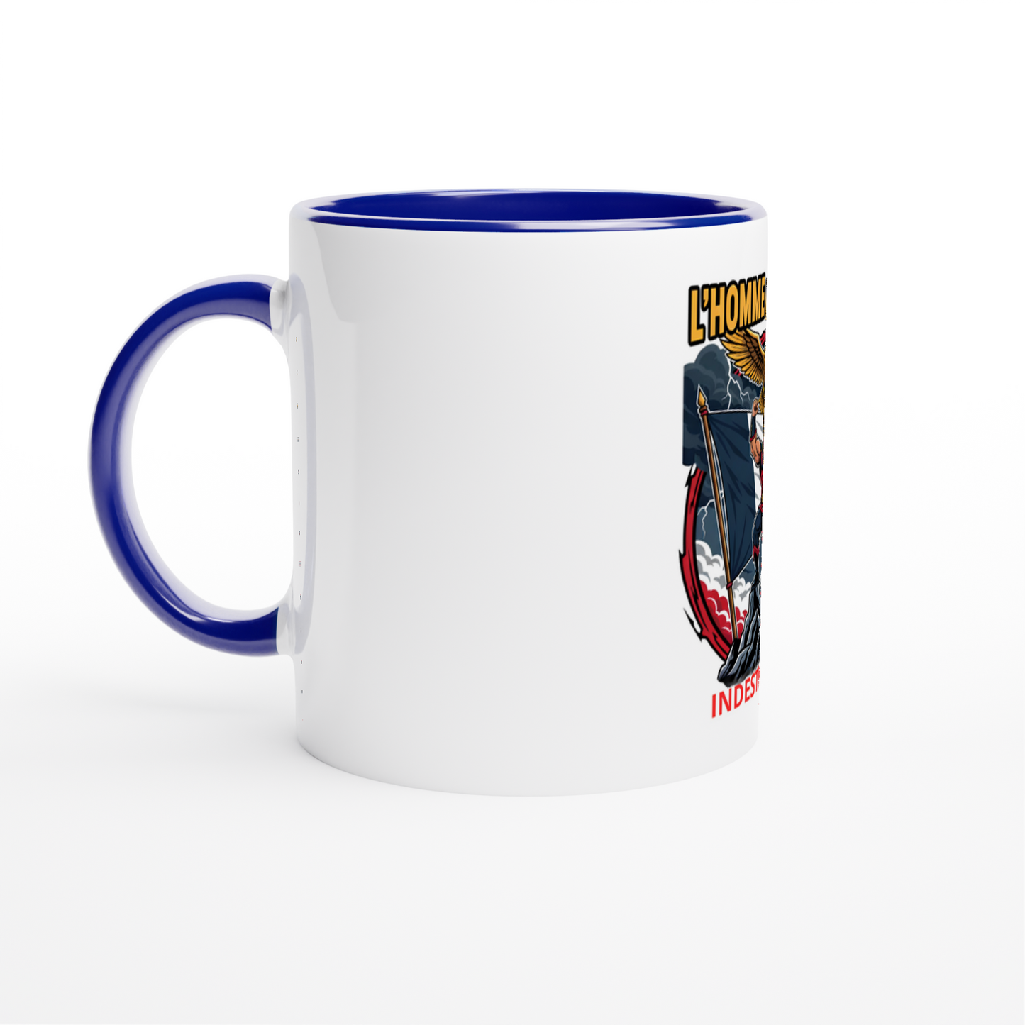 Mug en céramique homme de France  style-french  de 325 ml (11 oz)