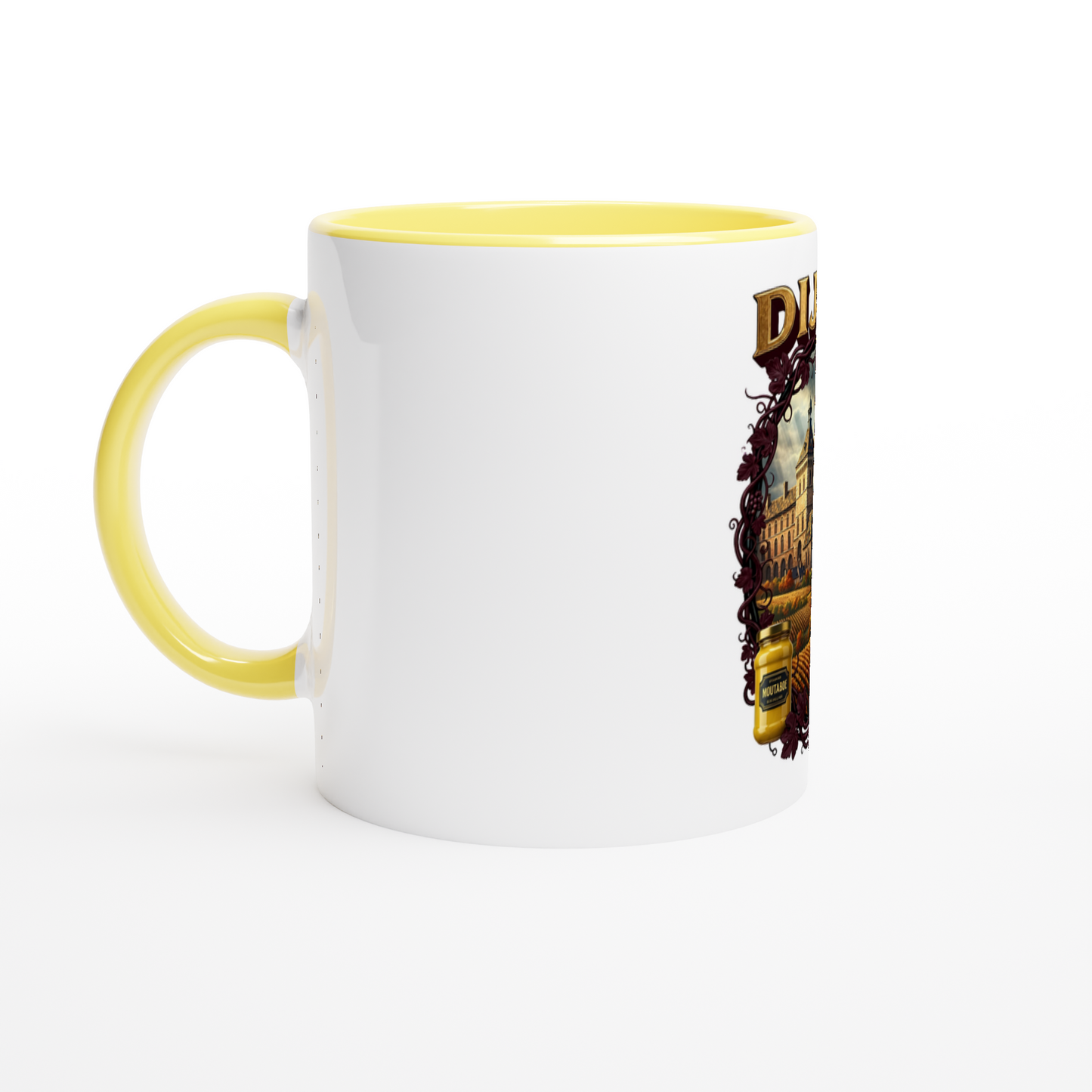 Mug en céramique Dijon ville de France   de 325 ml (11 oz)