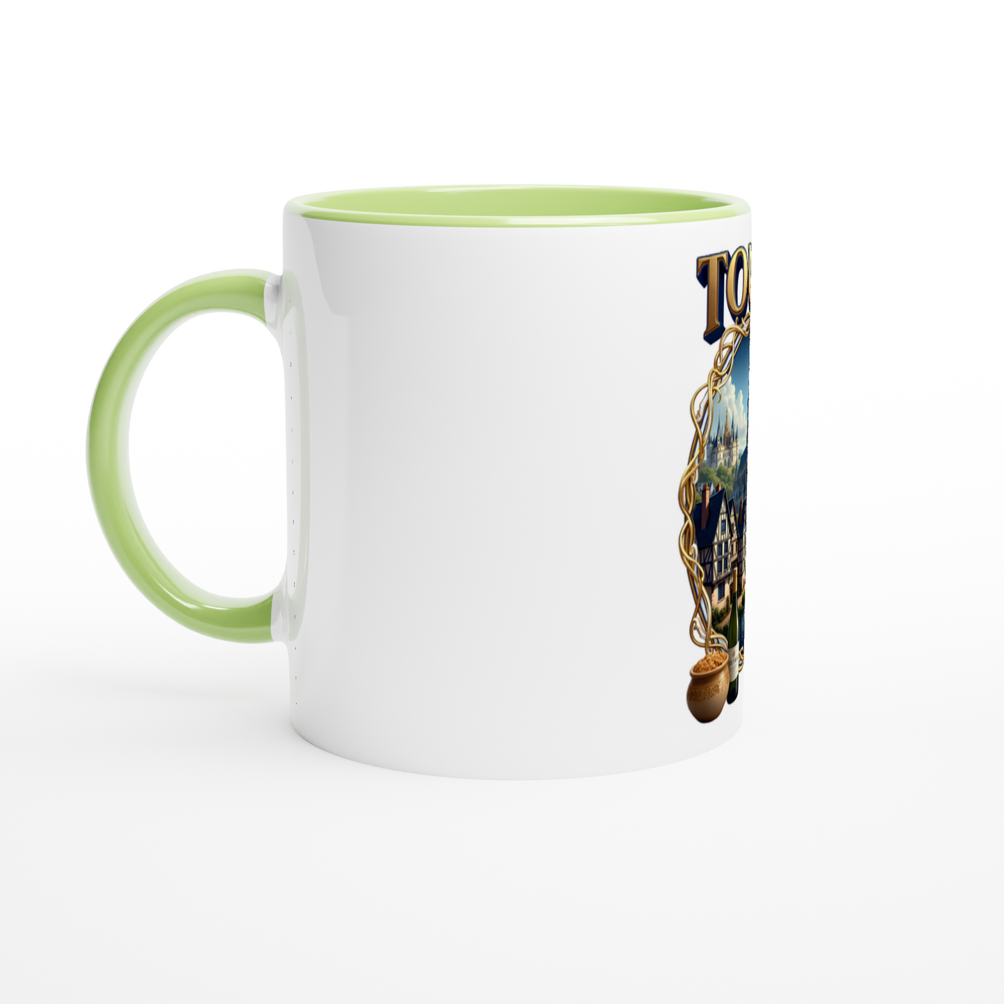 Mug en céramique Tours ville de France de 325 ml (11 oz)