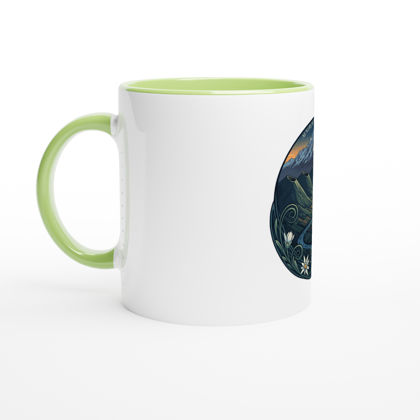 - Mug en céramiquee auvergne- Rhône- alpes  de 325 ml (11 oz)