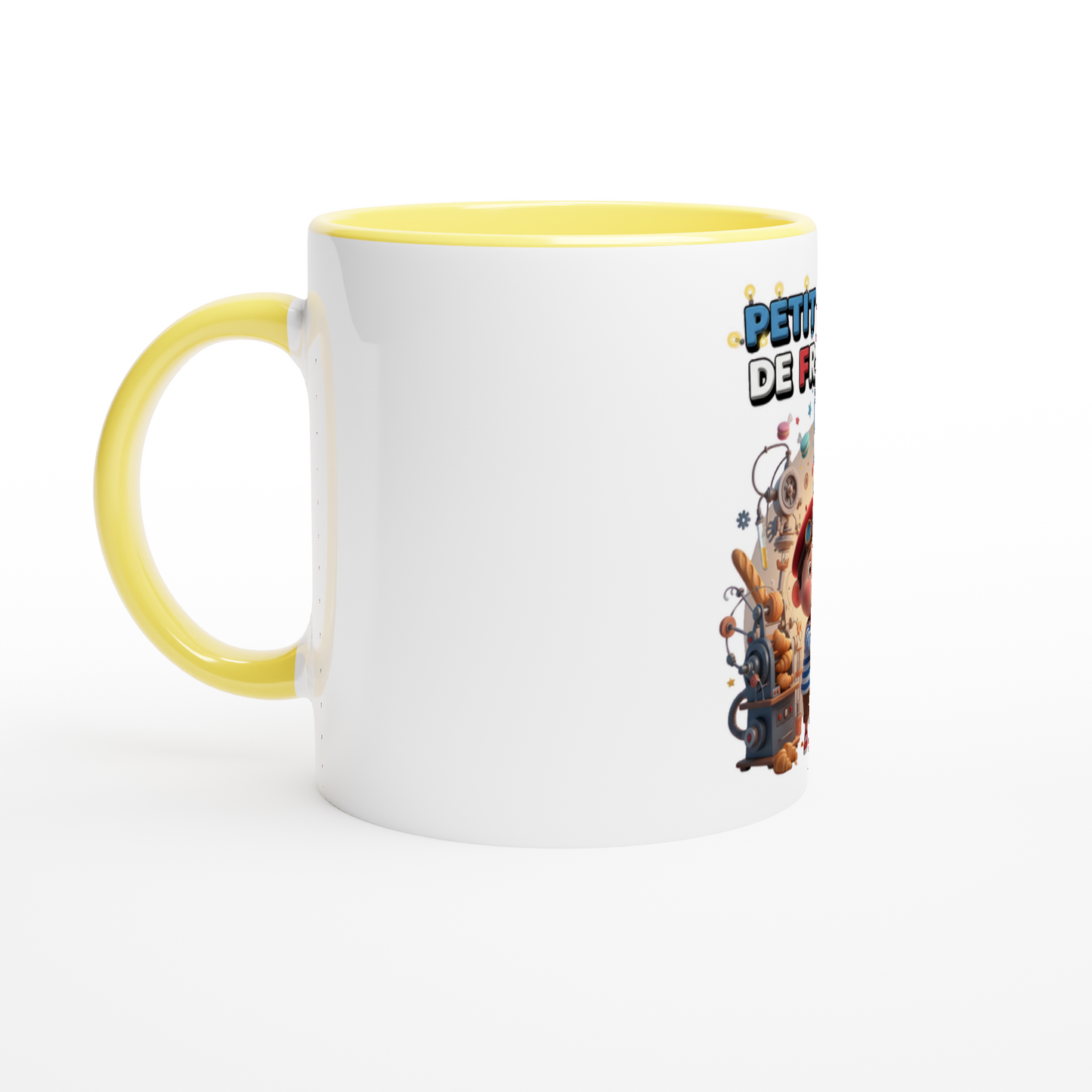 Mug en céramique petit génie Français de 325 ml (11 oz)