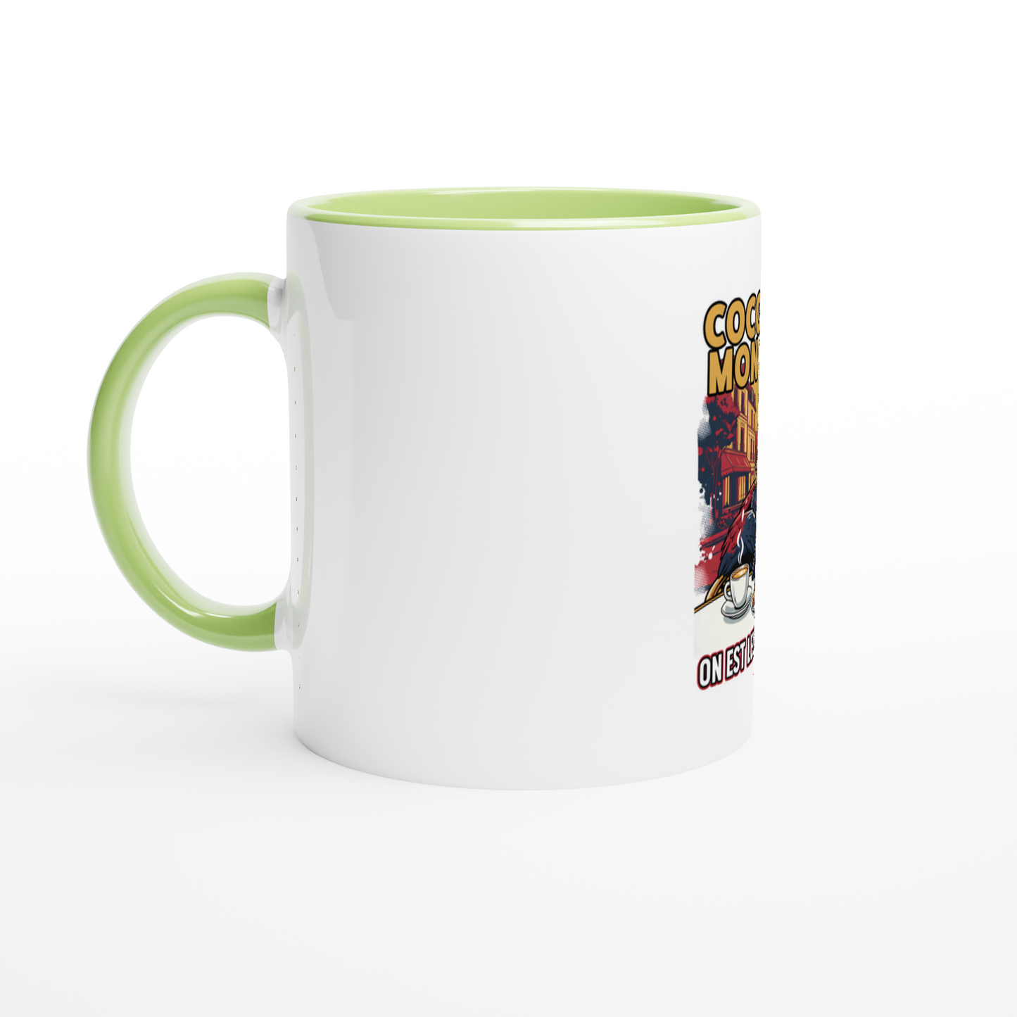 Mug en céramique  cocorico on est les meilleurs de 325 ml (11 oz)