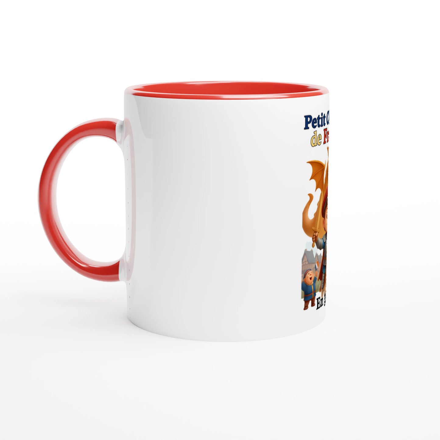 Mug en céramique petit chevalier de France  de 325 ml (11 oz)