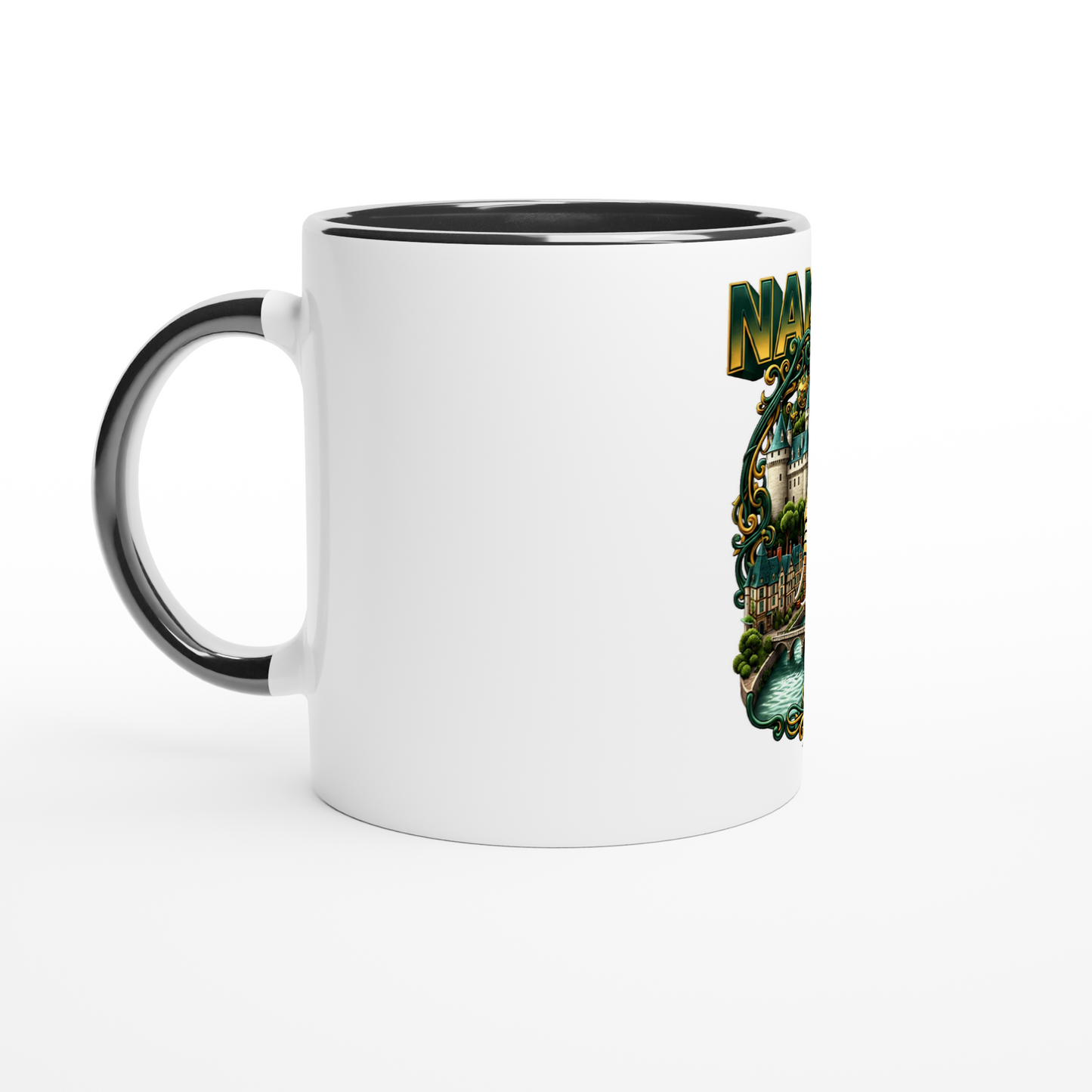 Mug en céramique Nantes ville de France  de 325 ml (11 oz)