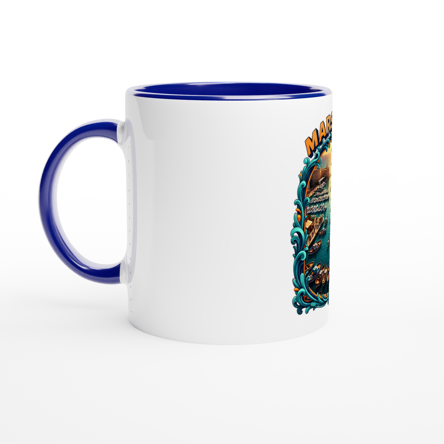 Mug en céramique des villes de France   Marseille  de 325 ml (11 oz)