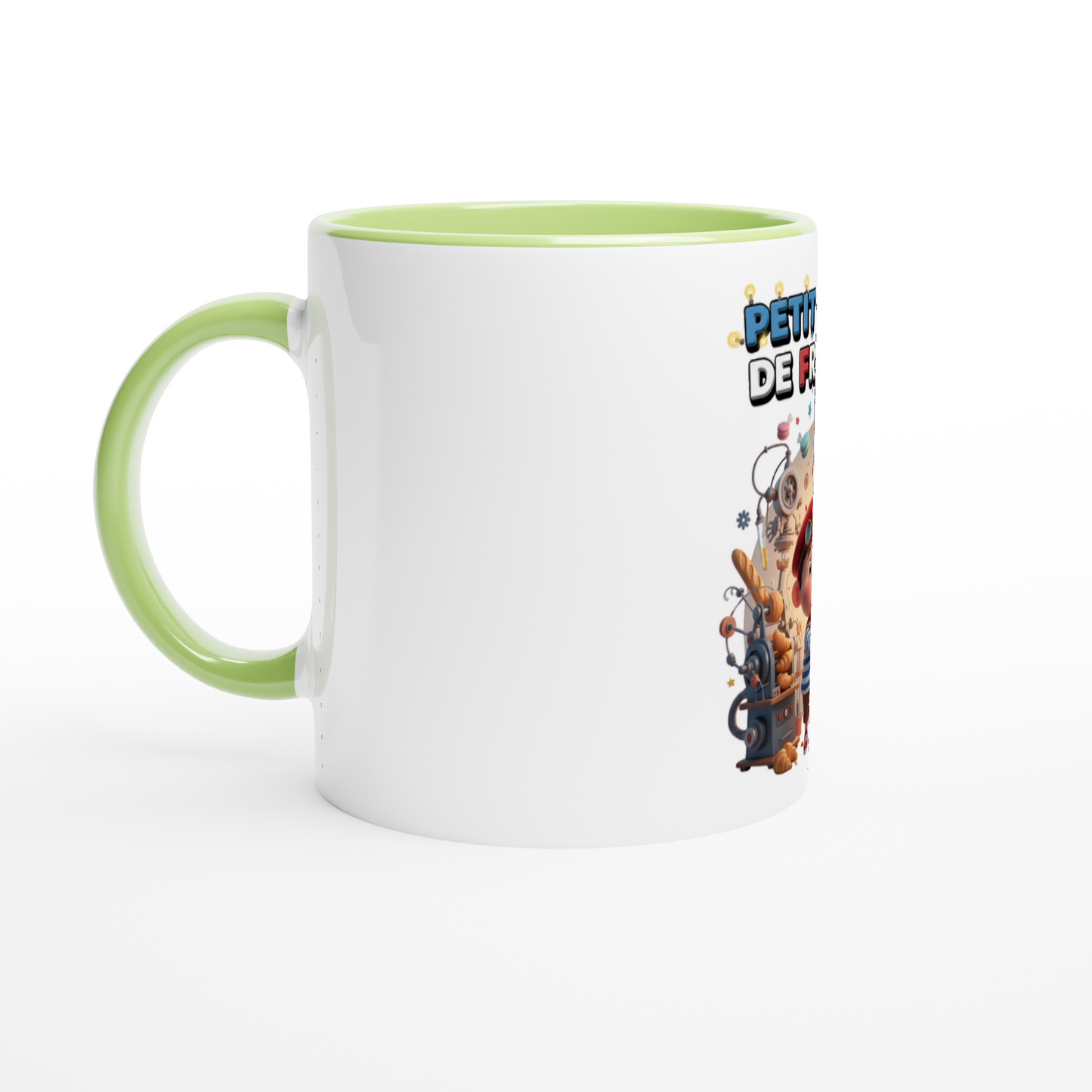 Mug en céramique petit génie Français de 325 ml (11 oz)