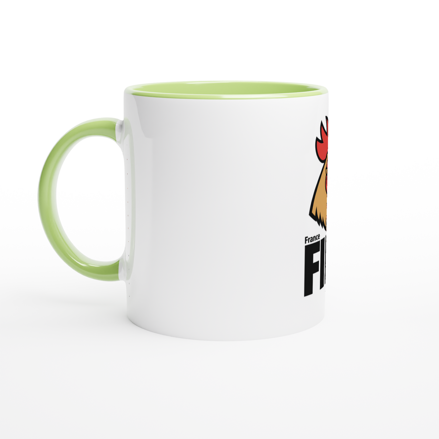 Mug en céramique France fier de 325 ml (11 oz)
