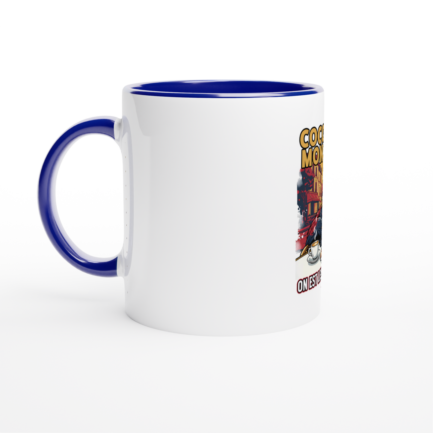 Mug en céramique  cocorico on est les meilleurs de 325 ml (11 oz)
