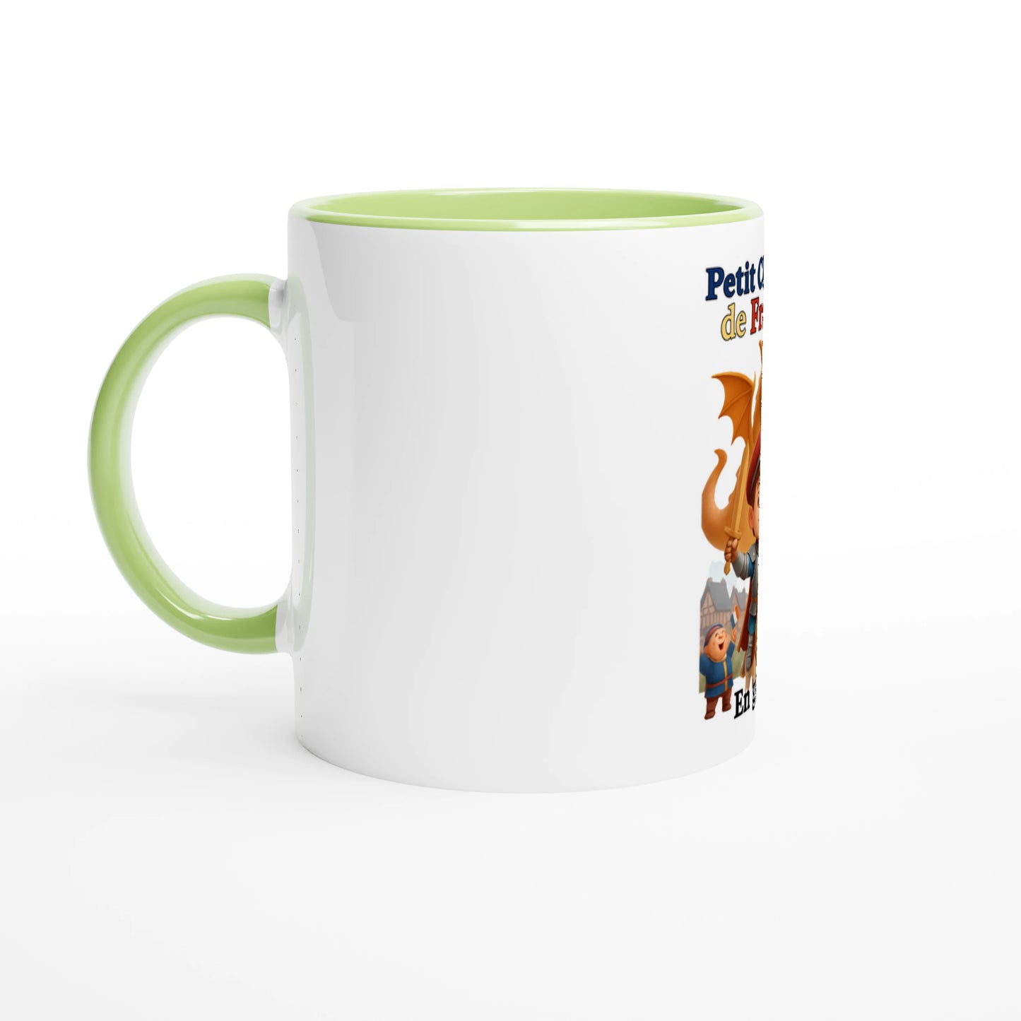 Mug en céramique petit chevalier de France  de 325 ml (11 oz)