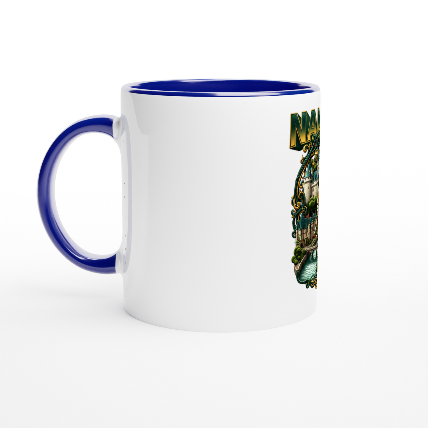 Mug en céramique Nantes ville de France  de 325 ml (11 oz)