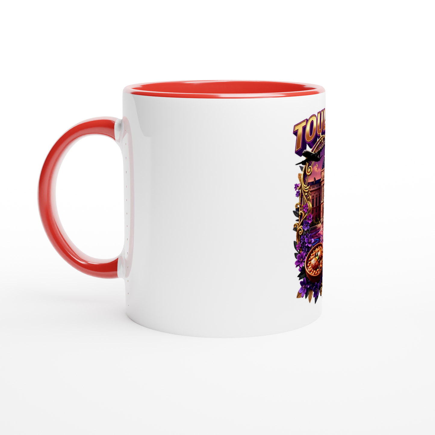 Mug en céramique Toulouse ville de France de 325 ml (11 oz)