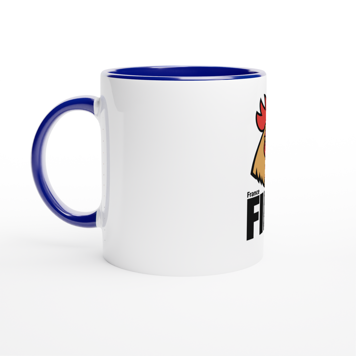 Mug en céramique France fier de 325 ml (11 oz)